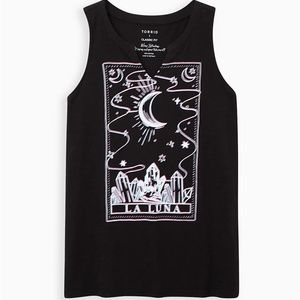 "LA LUNA" Tarot Tank Top - TORRID